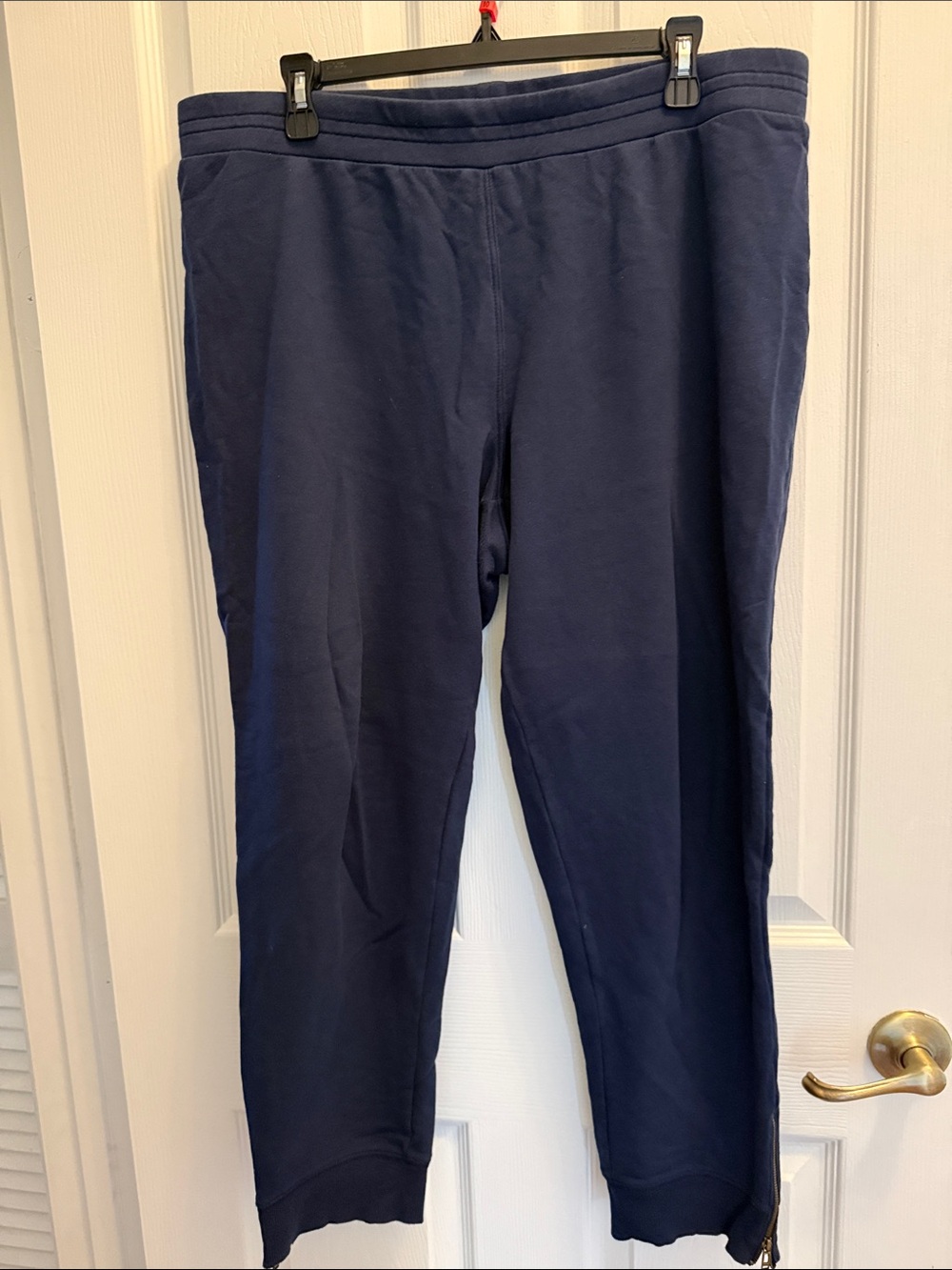 Chap’s Women’s Navy Casual Jogger Pants